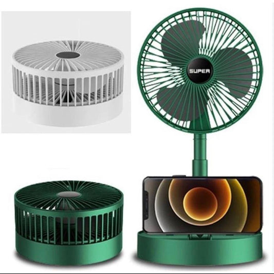 Portable Rechargeable Fan Folding Fan
